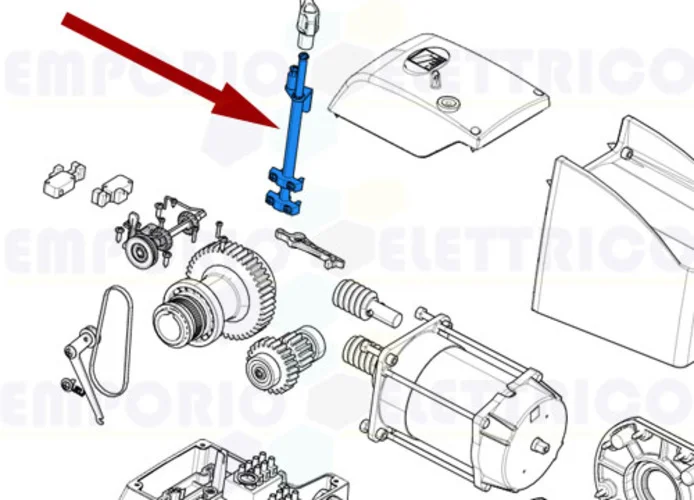 came ricambio albero sblocco c-bx 119ricx019