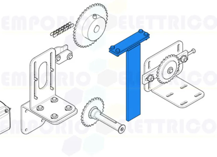 came ricambio staffa attacco catena c-bx 119ricx014