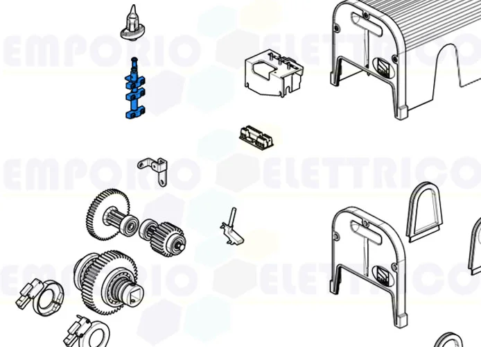 came ricambio asta sblocco f4000 119rid244