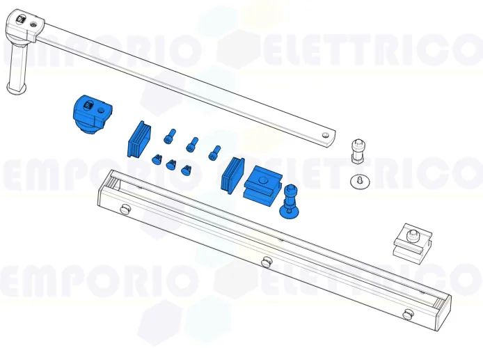 came ricambio confezione accessori e tappi f4000 119rid256