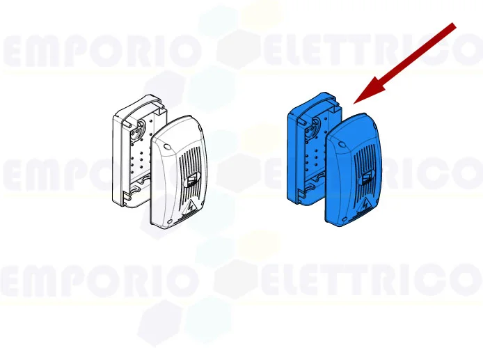 came ricambio contenitore ricevitore - rbe 119rir192