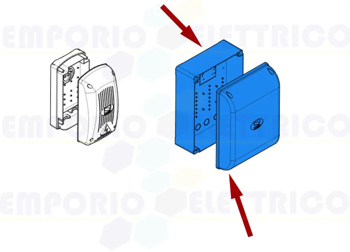 came ricambio contenitore quadro comando medio 119rir315