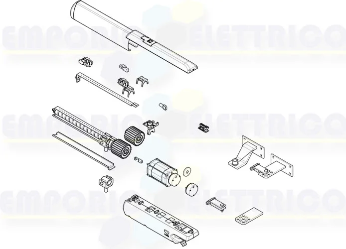 came pagina ricambi per motore 001a3024 a3024