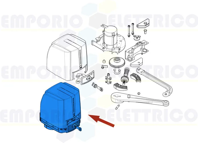 came ricambio motore fa4024 88001-0251