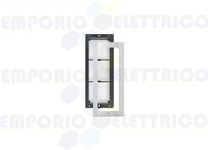 came bpt telaio e placca per mtm 3 moduli mtmtp3m 60020340