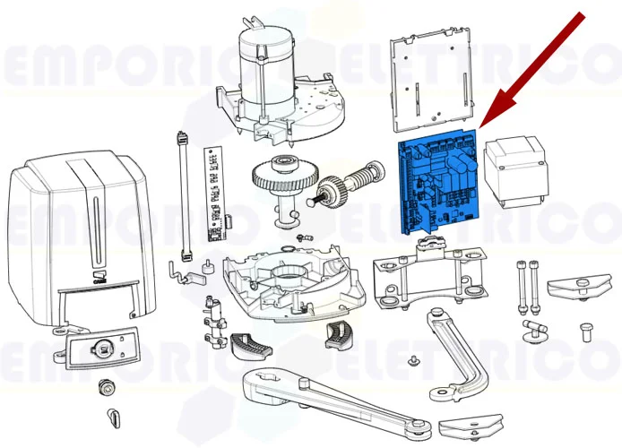 came ricambio scheda elettronica zl94 fast40 3199zl94