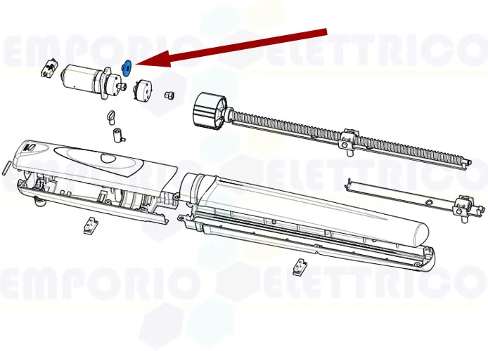 came ricambio disco freno axo 119rid273