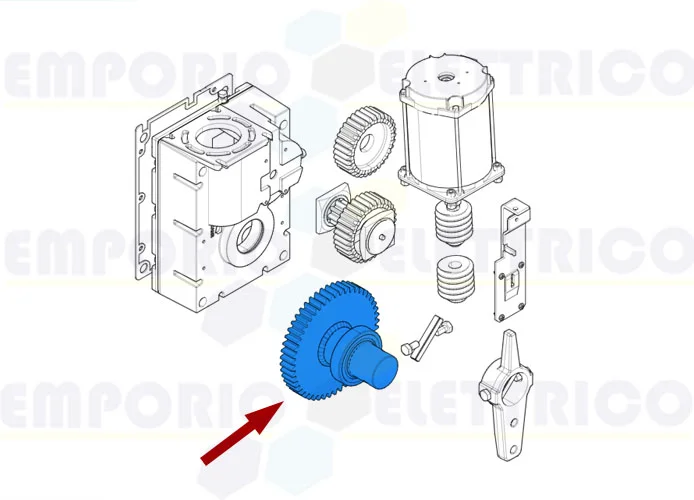 came ricambio albero lento g6000-g5000 119rig054 