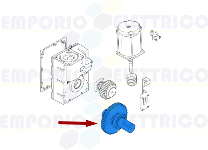 came ricambio albero lento g3000 119rig414 