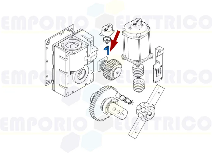 came ricambio scheda lettore ottico g2081 119rig156