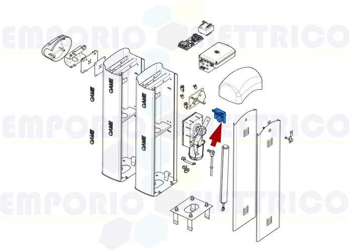 came ricambio nuovo gruppo finecorsa g4040z g4040iz 119rig335