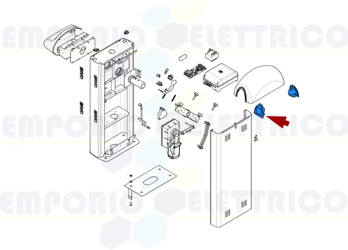 came ricambio supporto accessorio gard 8 119rig136