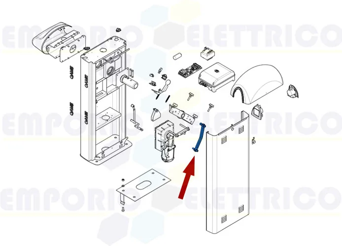 came ricambio leva trasmissione gard 8 119rig138