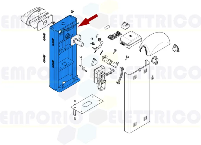 came ricambio armadio barriera gard 8 119rig145