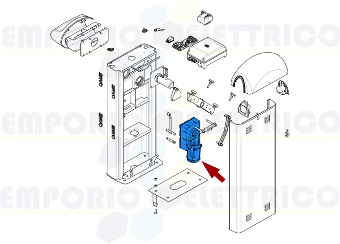 came ricambio motoriduttore g2080ezt new 88003-0120