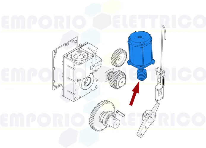 came ricambio gruppo motore g12000 119rig101