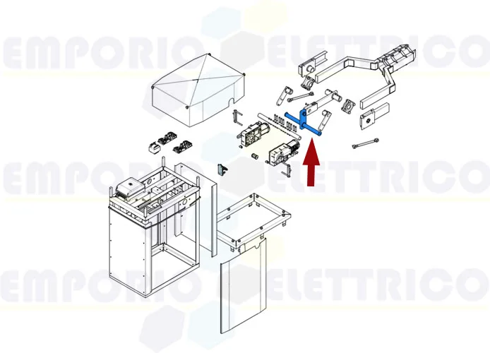 came ricambio biella contrappesi g12000 119rig115