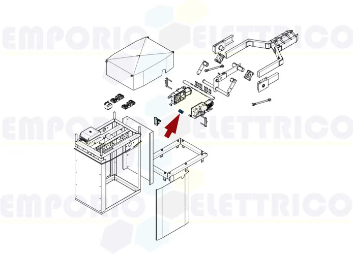 came ricambio perno biella contrappesi g12000 119rig116