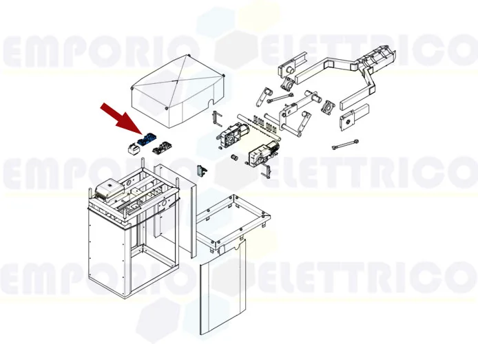 came ricambio scheda elettronica zl38c g12000 88003-0062