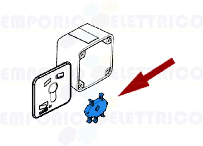 came ricambio contatto selettore per set-i set-e 119rir009