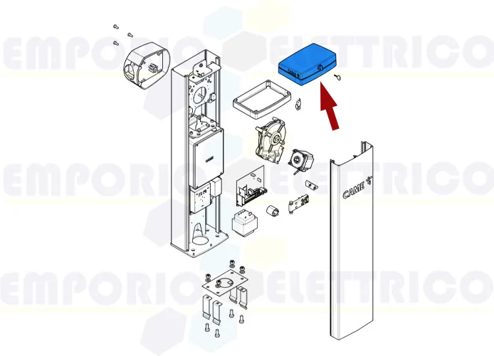 came ricambio coperchio gpt40ags 88003-0032