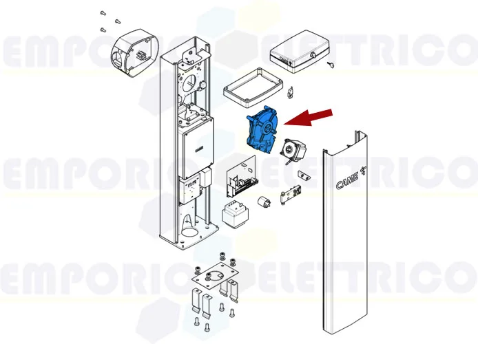 came ricambio riduttore gpt40ags 88003-0036