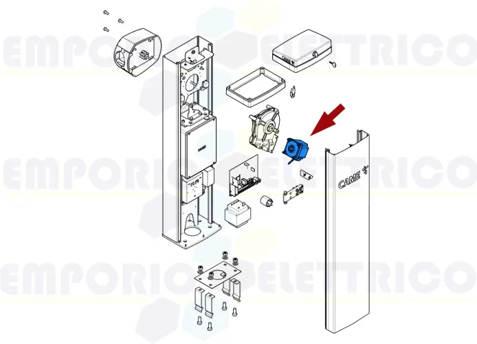 came ricambio motore elettrico gpt40ags 88003-0037