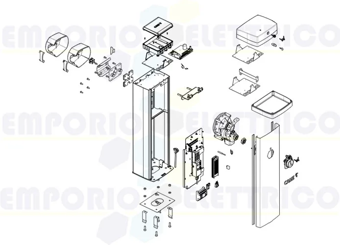 came pagina ricambi per barriere gpx40mgp