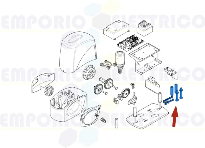 came ricambio confezione bulloneria bx-243 119ribx056