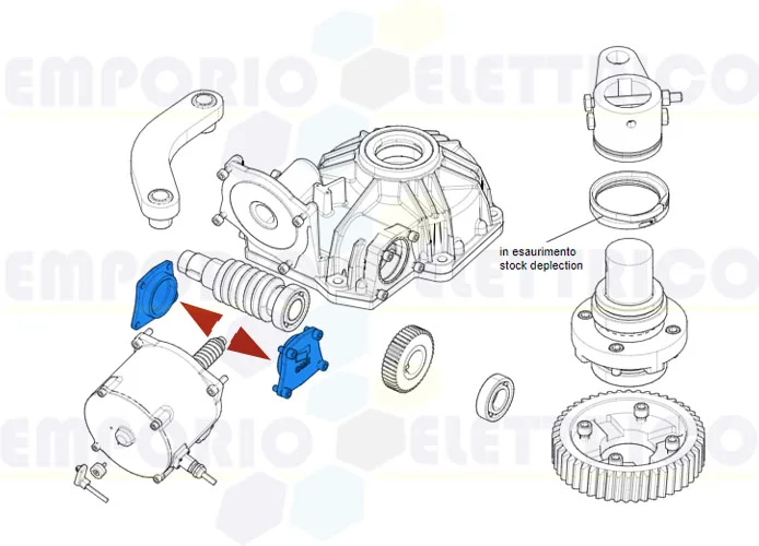 came ricambio tappo per cassa motoriduttore frog pm 119ria109