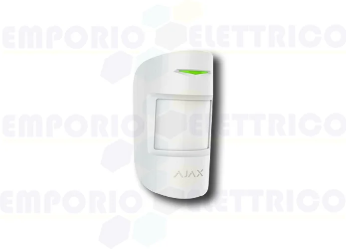 ajax rilevatore di movimento e rottura vetri wireless combiprotect 38097