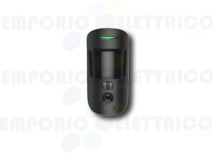 ajax rilevatore di movimento wireless nero motioncam (phod) 39289