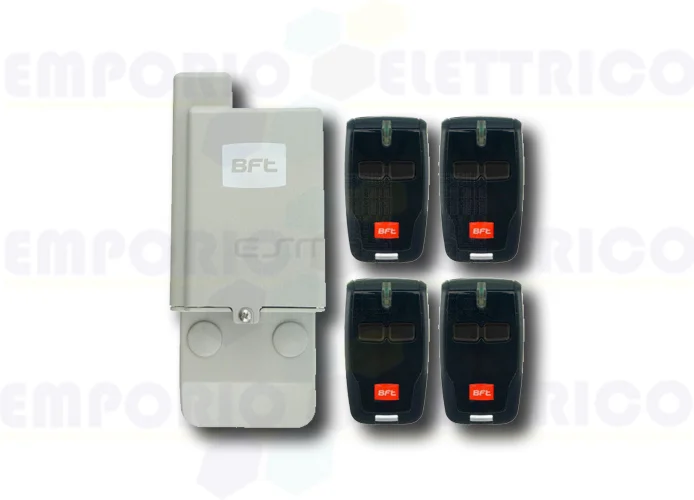 bft kit ricevente e 4 telecomandi radio 4 mitto kit p111772