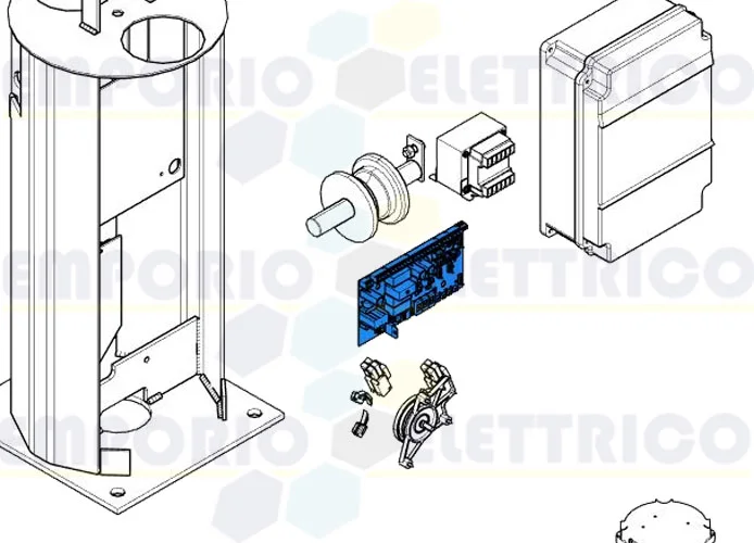 came ricambio scheda elettronica zl37c cat-x24 3199zl37c