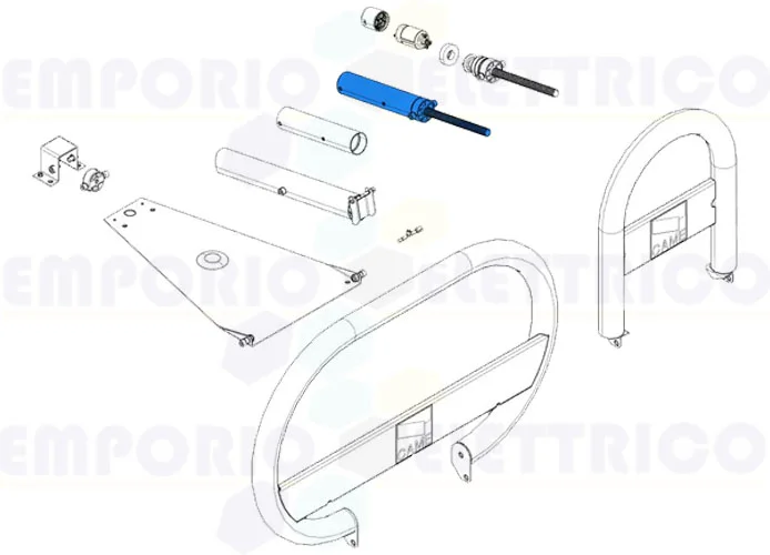 came ricambio motoriduttore unipark 119riu010