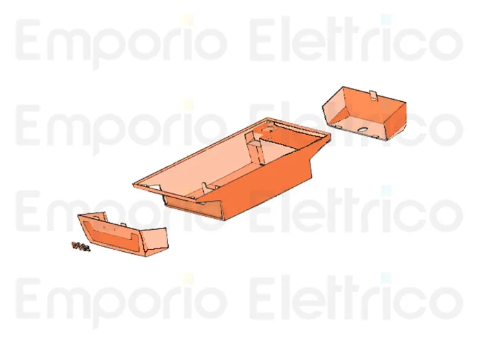 faac ricambio corpo completo d600/1000 c/pulsante 392004