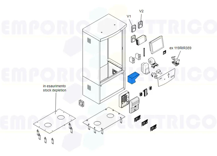 came ricambio discriminatore di monete psc6001-7001 119rig295