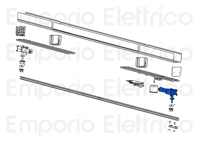 came ricambio originale gruppo motoriduttore dx voila 119rid487