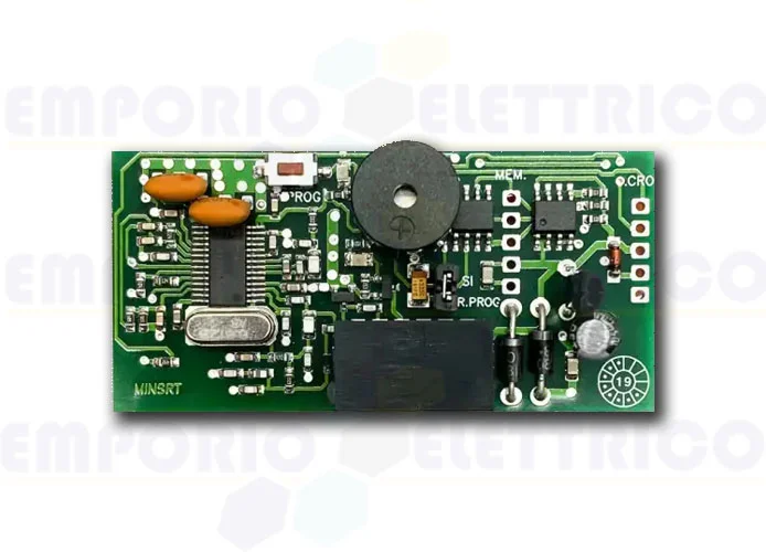 vds ricevitore 1 canale da innesto 433mhz rolling code srt-mini e062