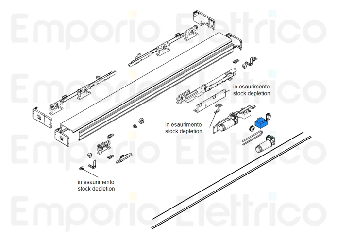 came ricambio originale trasformatore zp11 sipario 119rir444